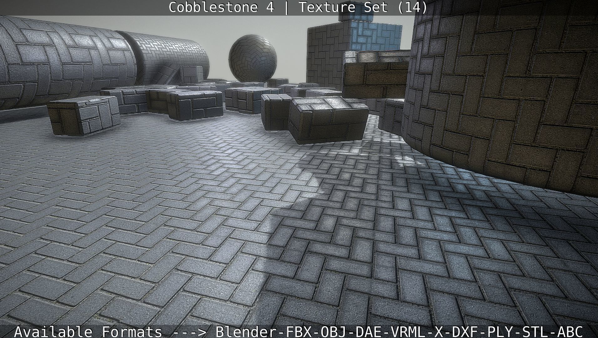 Cobblestone 4 -Texture Set 14 Texture_92