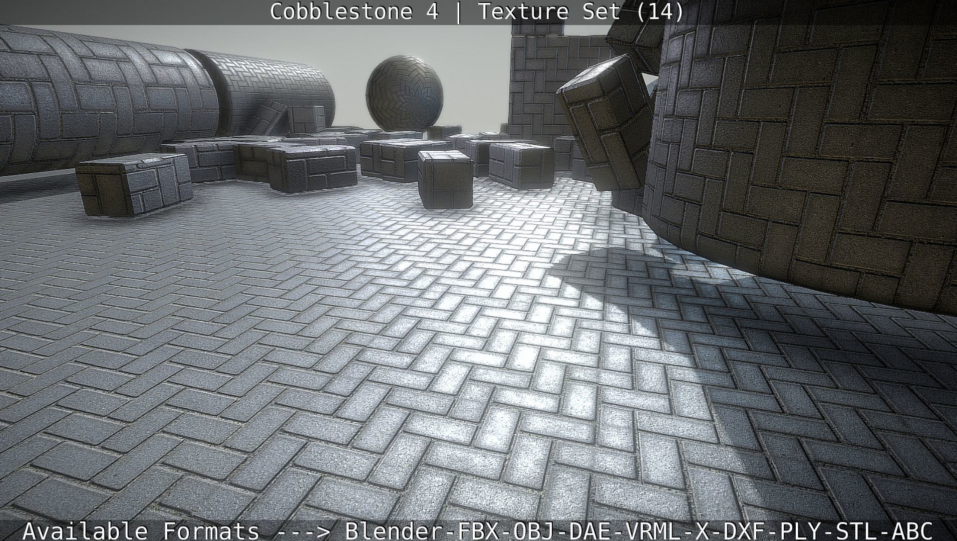 Cobblestone 4 -Texture Set 14 Texture_89