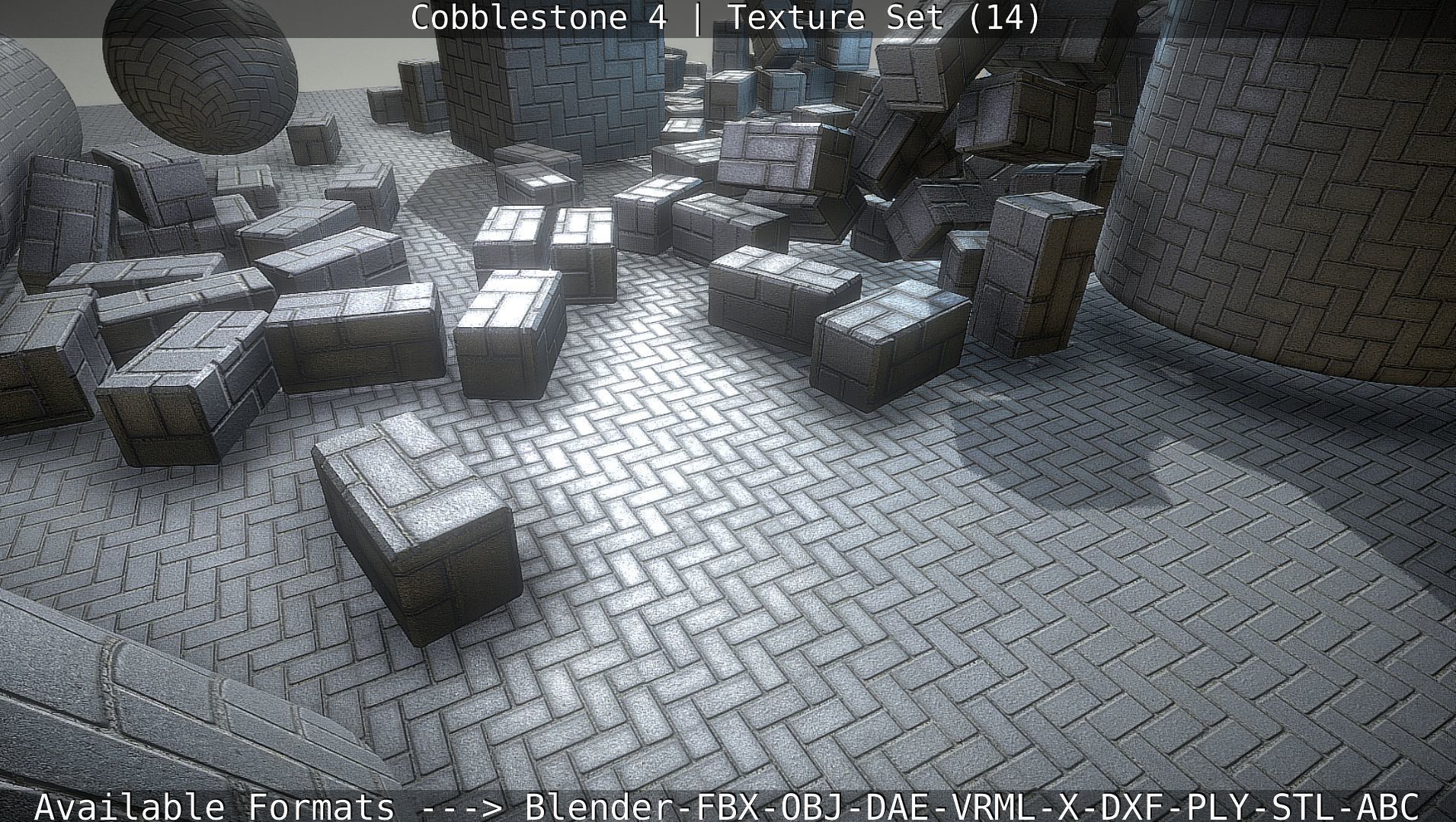 Cobblestone 4 -Texture Set 14 Texture_4