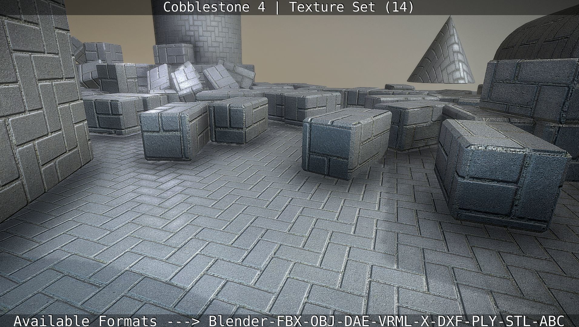 Cobblestone 4 -Texture Set 14 Texture_104