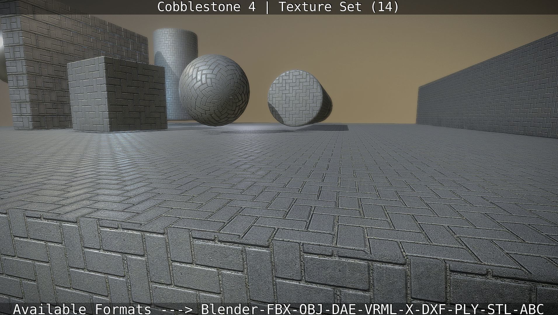 Cobblestone 4 -Texture Set 14 Texture_61