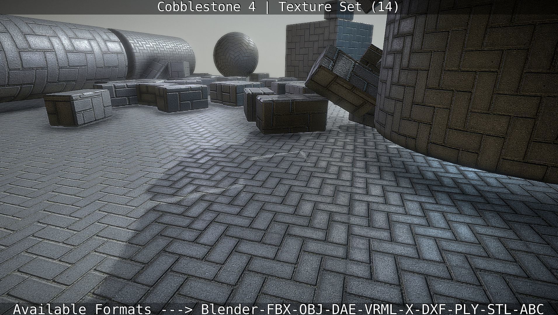 Cobblestone 4 -Texture Set 14 Texture_91