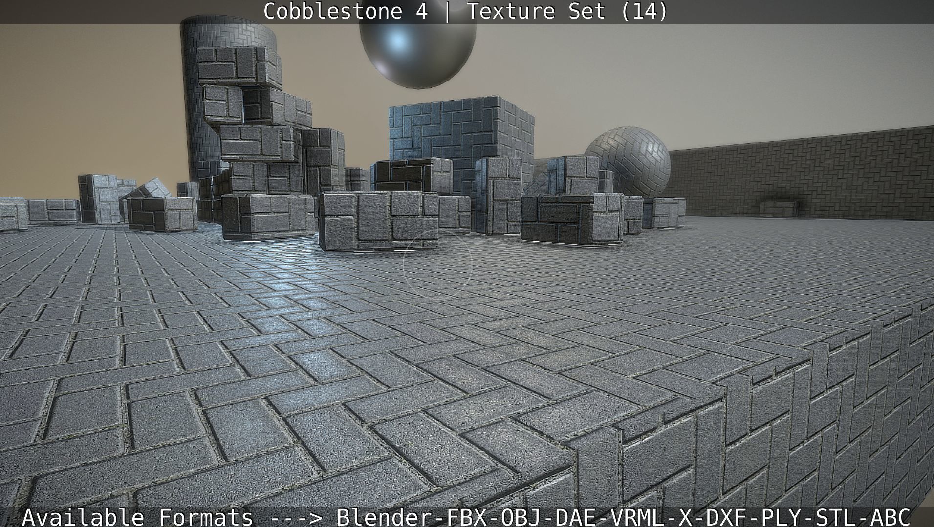 Cobblestone 4 -Texture Set 14 Texture_46