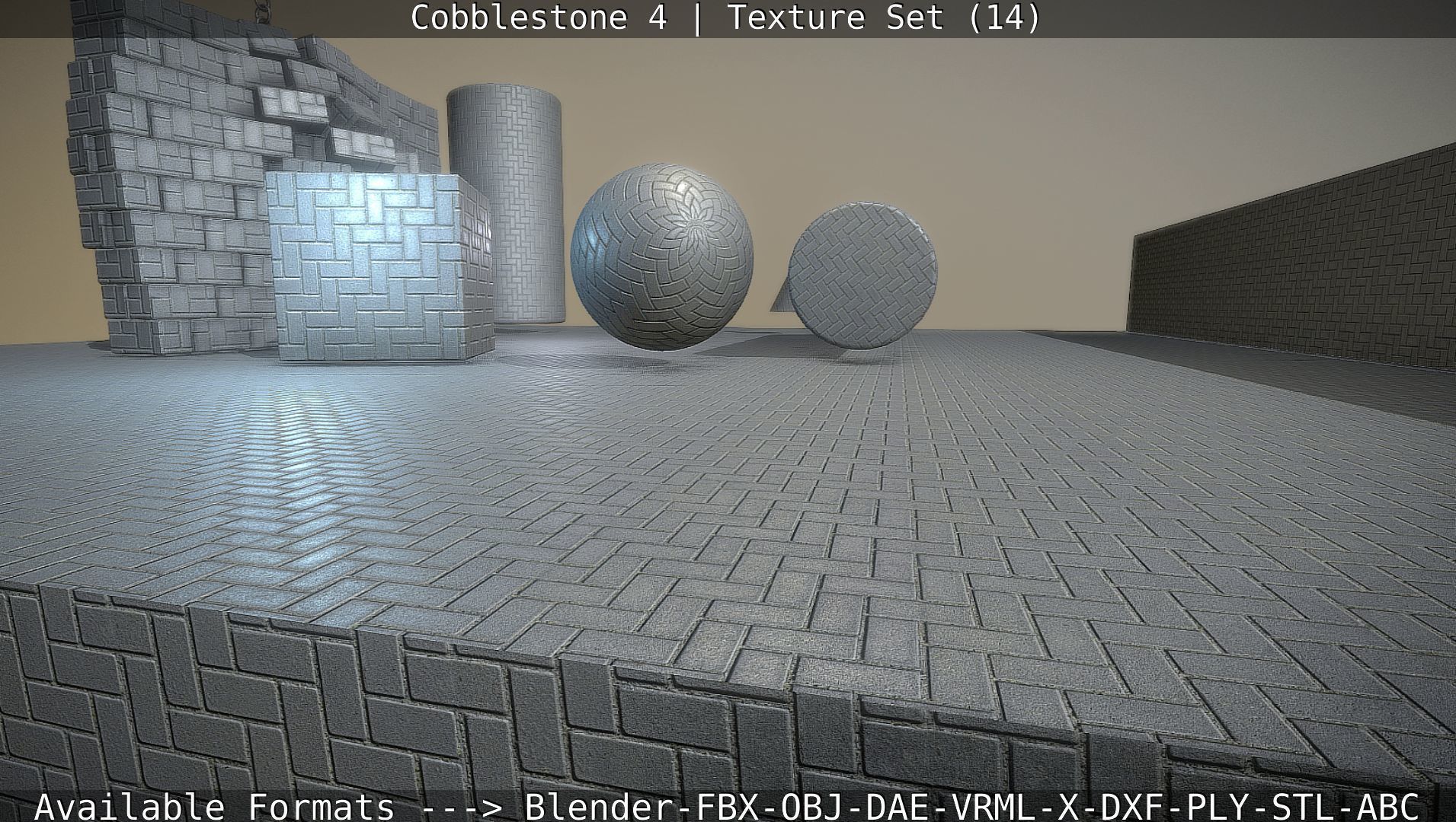 Cobblestone 4 -Texture Set 14 Texture_65