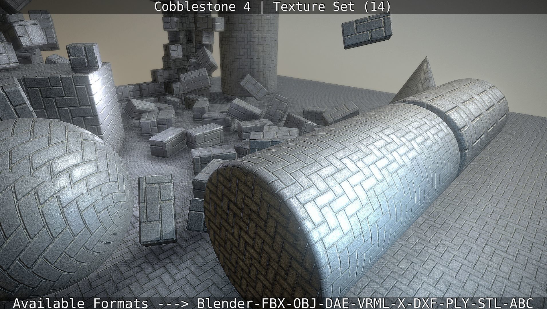 Cobblestone 4 -Texture Set 14 Texture_5