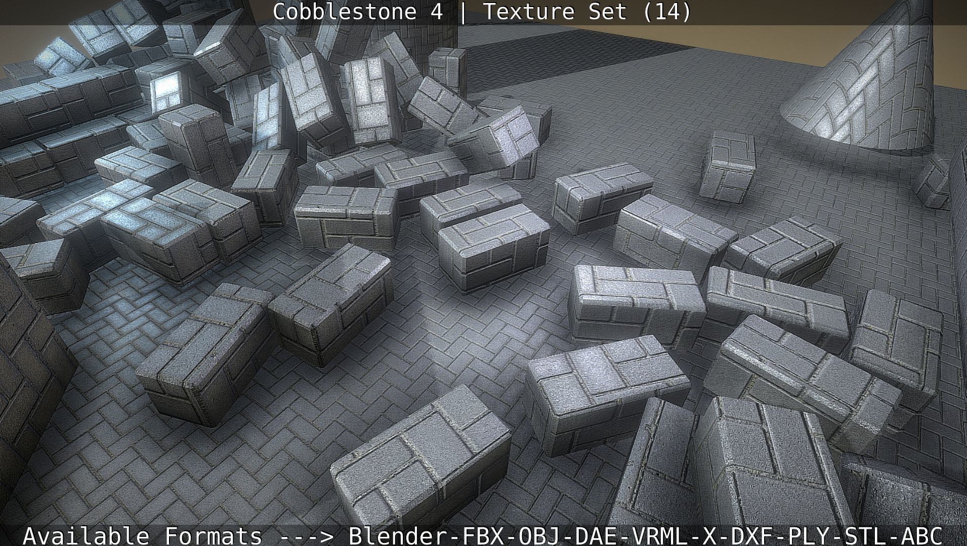 Cobblestone 4 -Texture Set 14 Texture_99