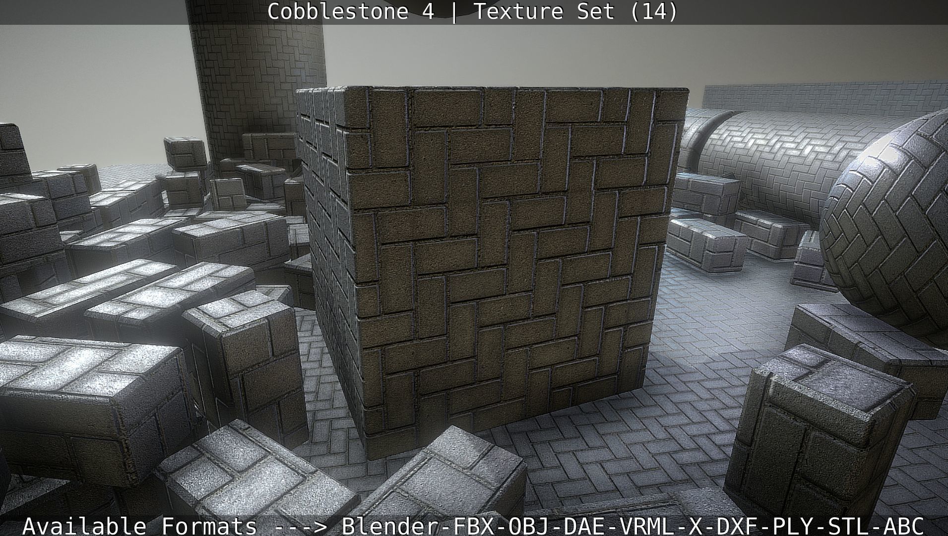 Cobblestone 4 -Texture Set 14 Texture_116