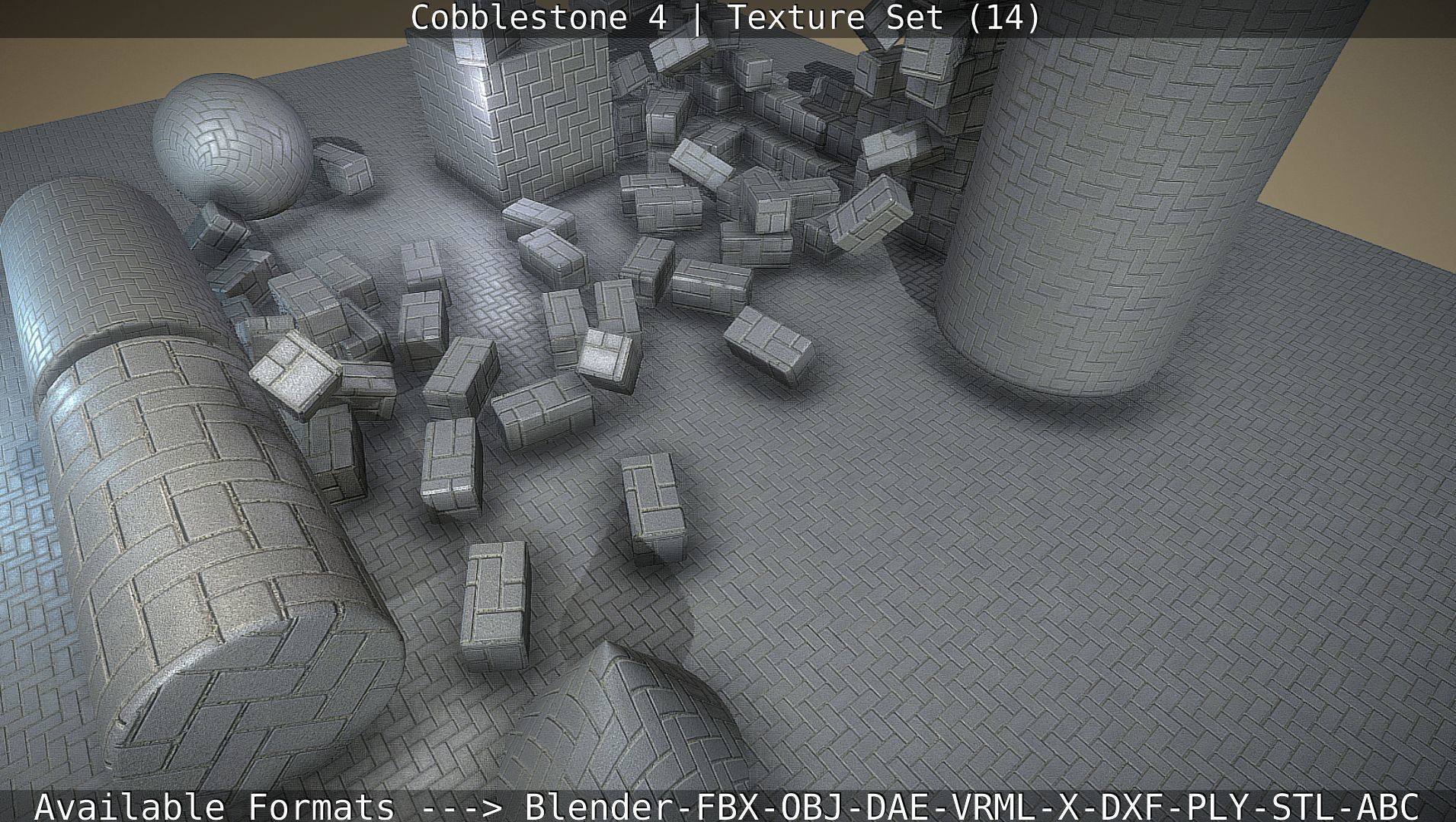 Cobblestone 4 -Texture Set 14 Texture_74