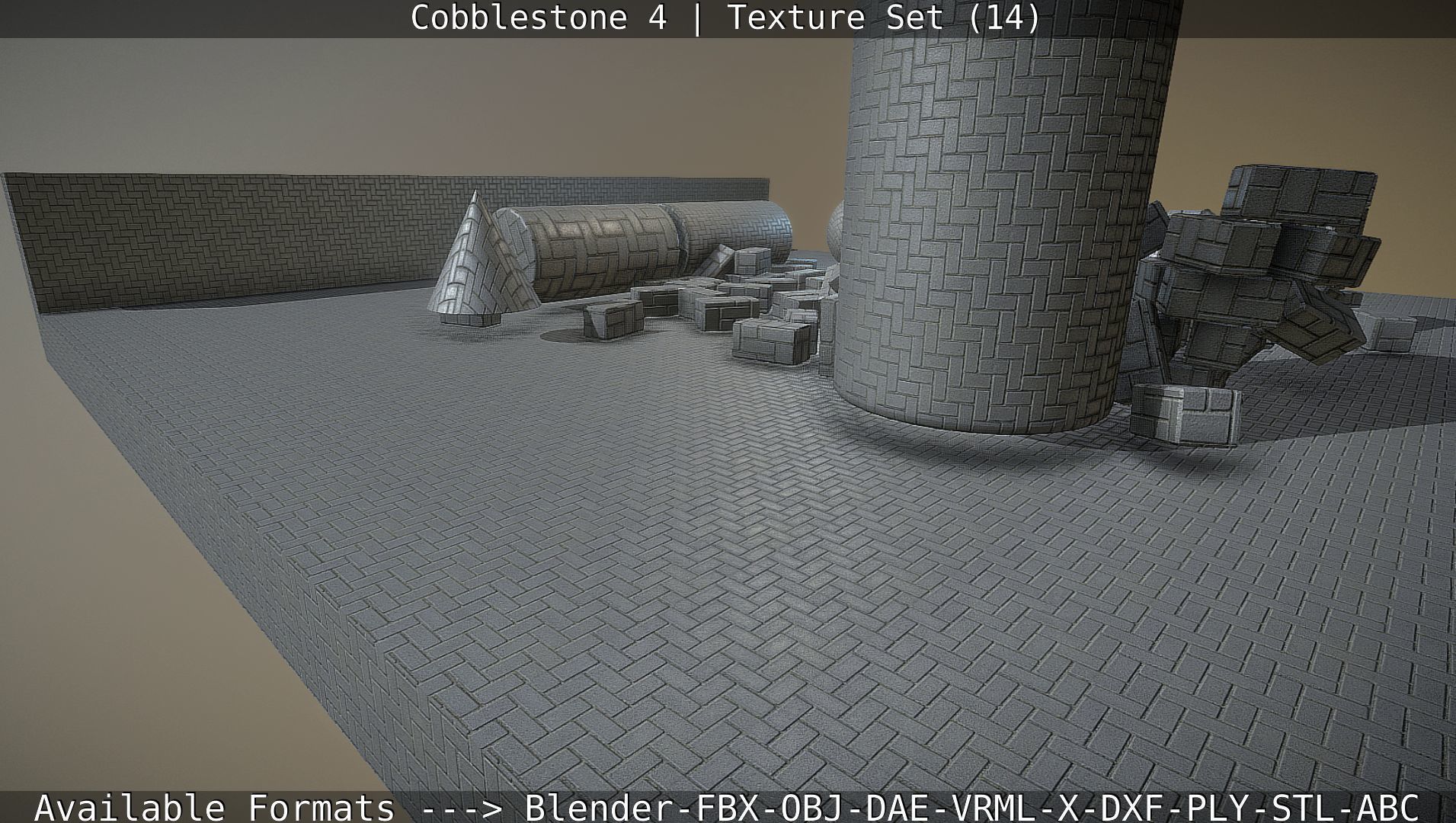 Cobblestone 4 -Texture Set 14 Texture_21