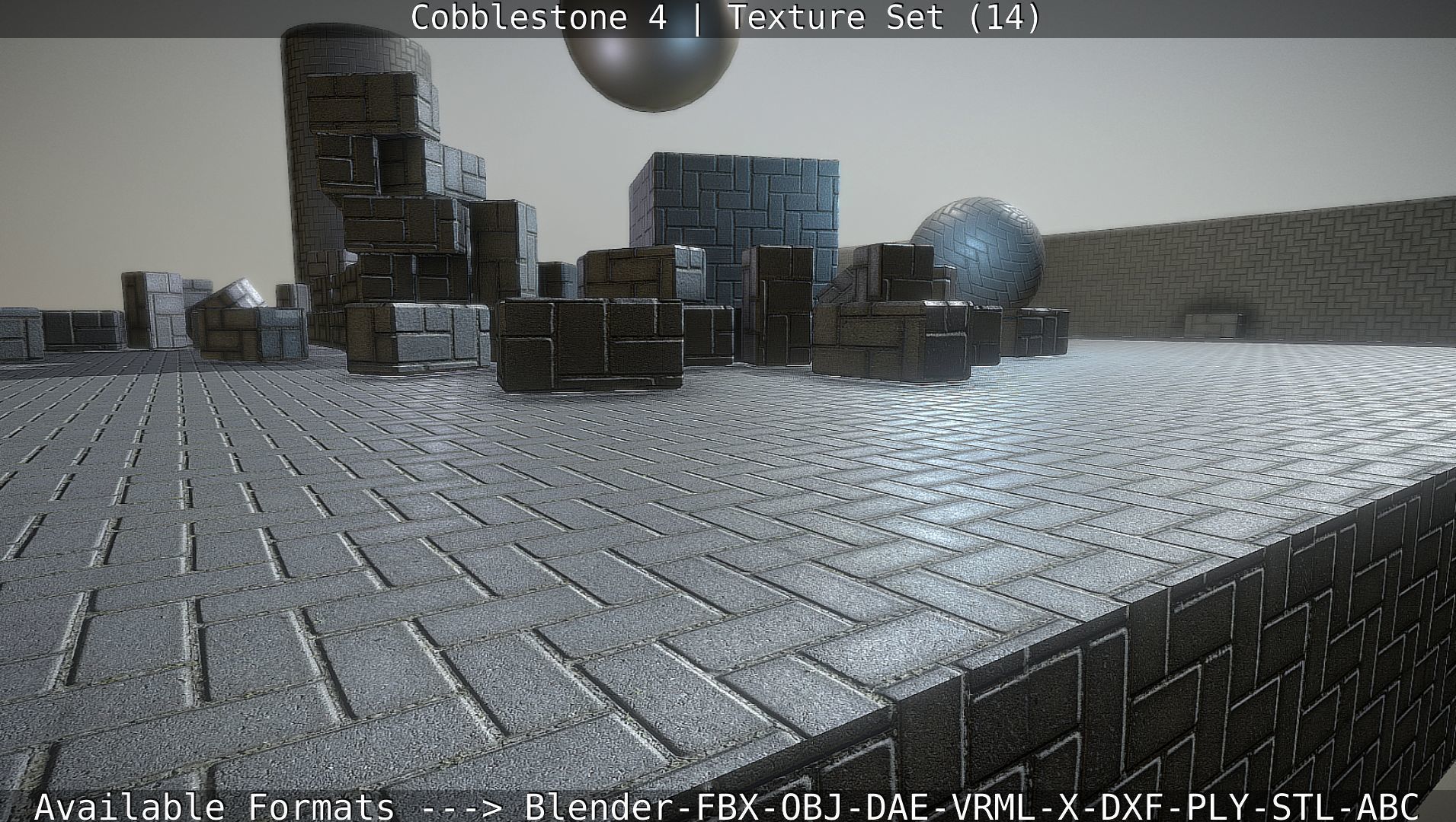 Cobblestone 4 -Texture Set 14 Texture_50