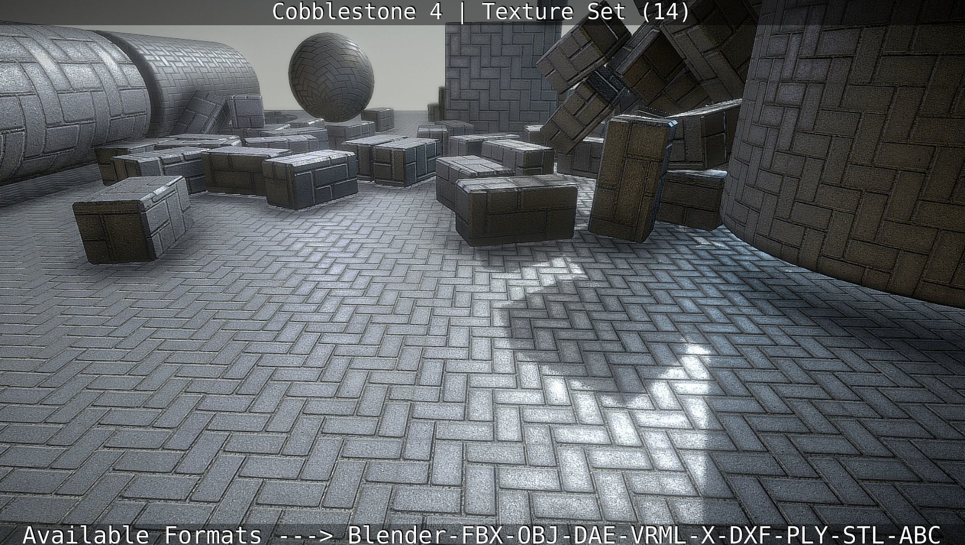 Cobblestone 4 -Texture Set 14 Texture_94