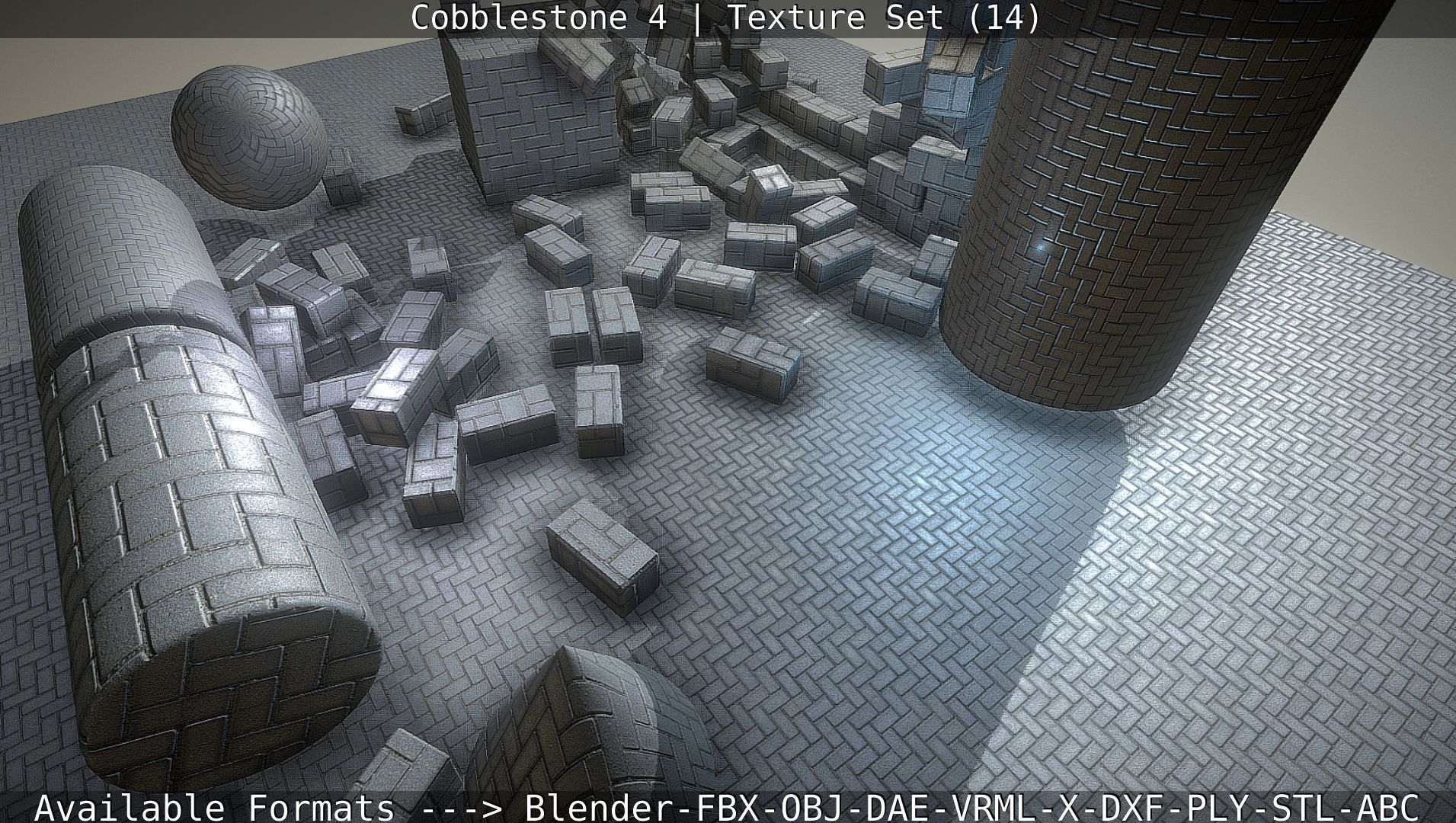 Cobblestone 4 -Texture Set 14 Texture_81