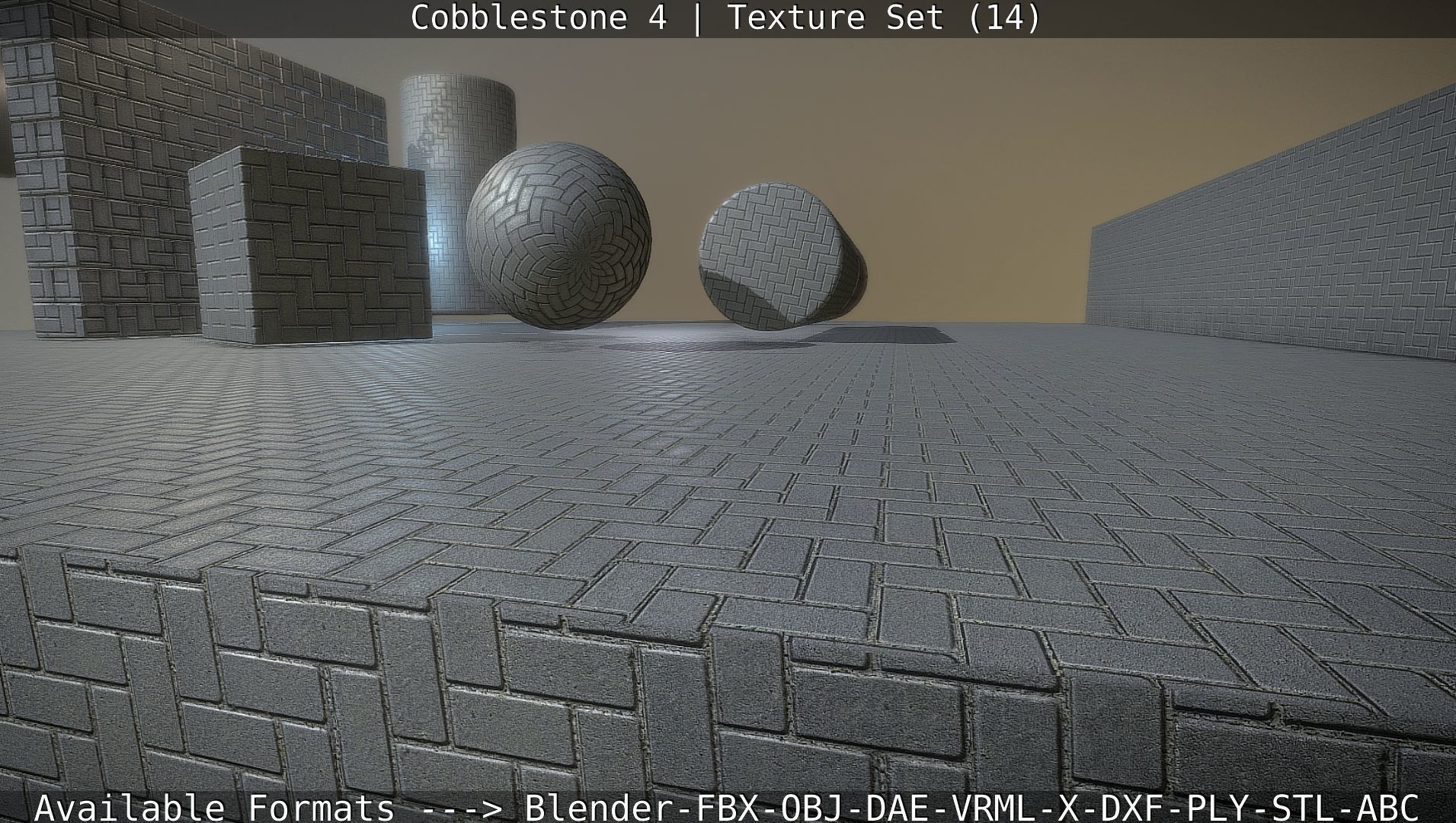 Cobblestone 4 -Texture Set 14 Texture_63