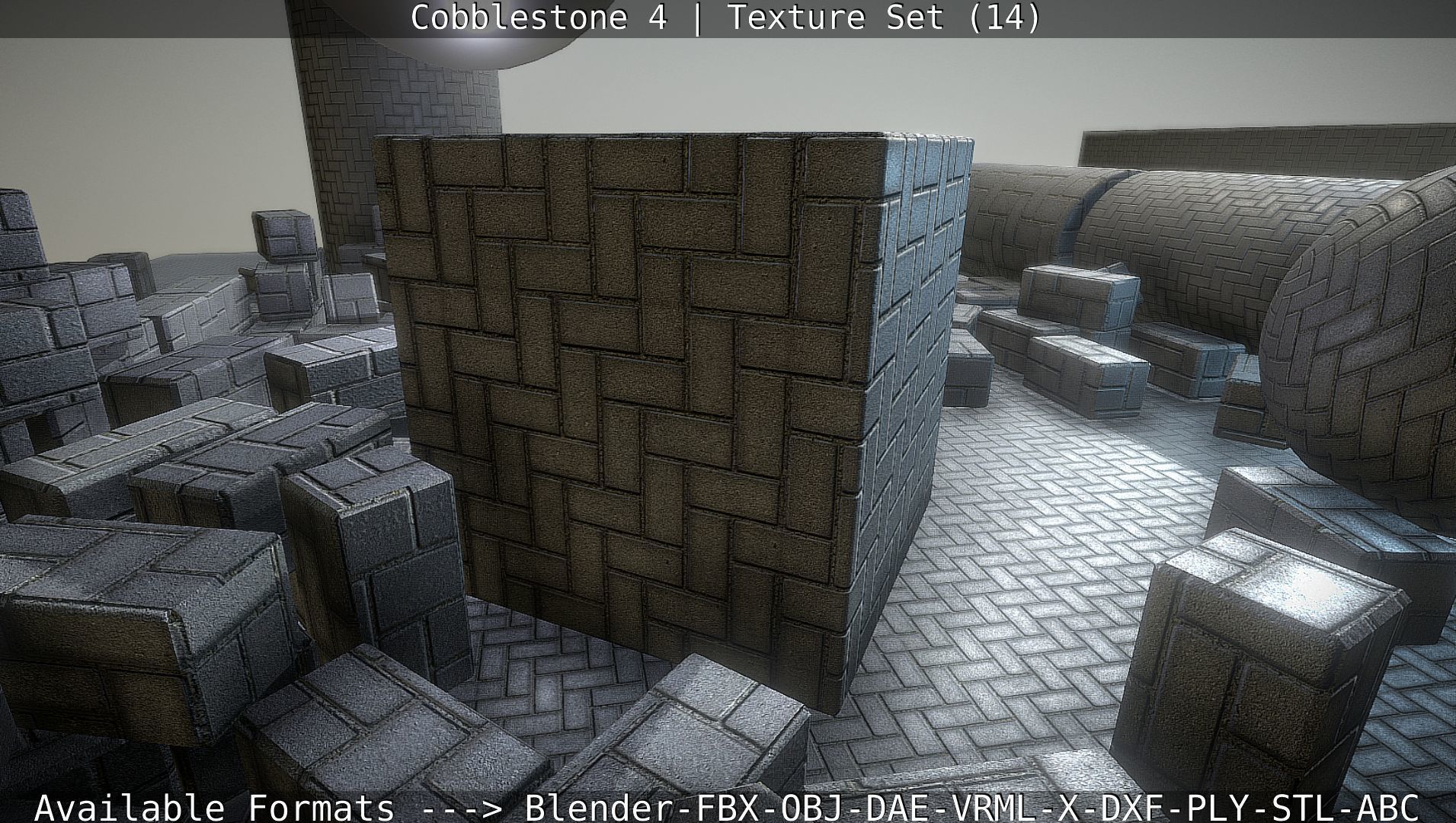 Cobblestone 4 -Texture Set 14 Texture_111