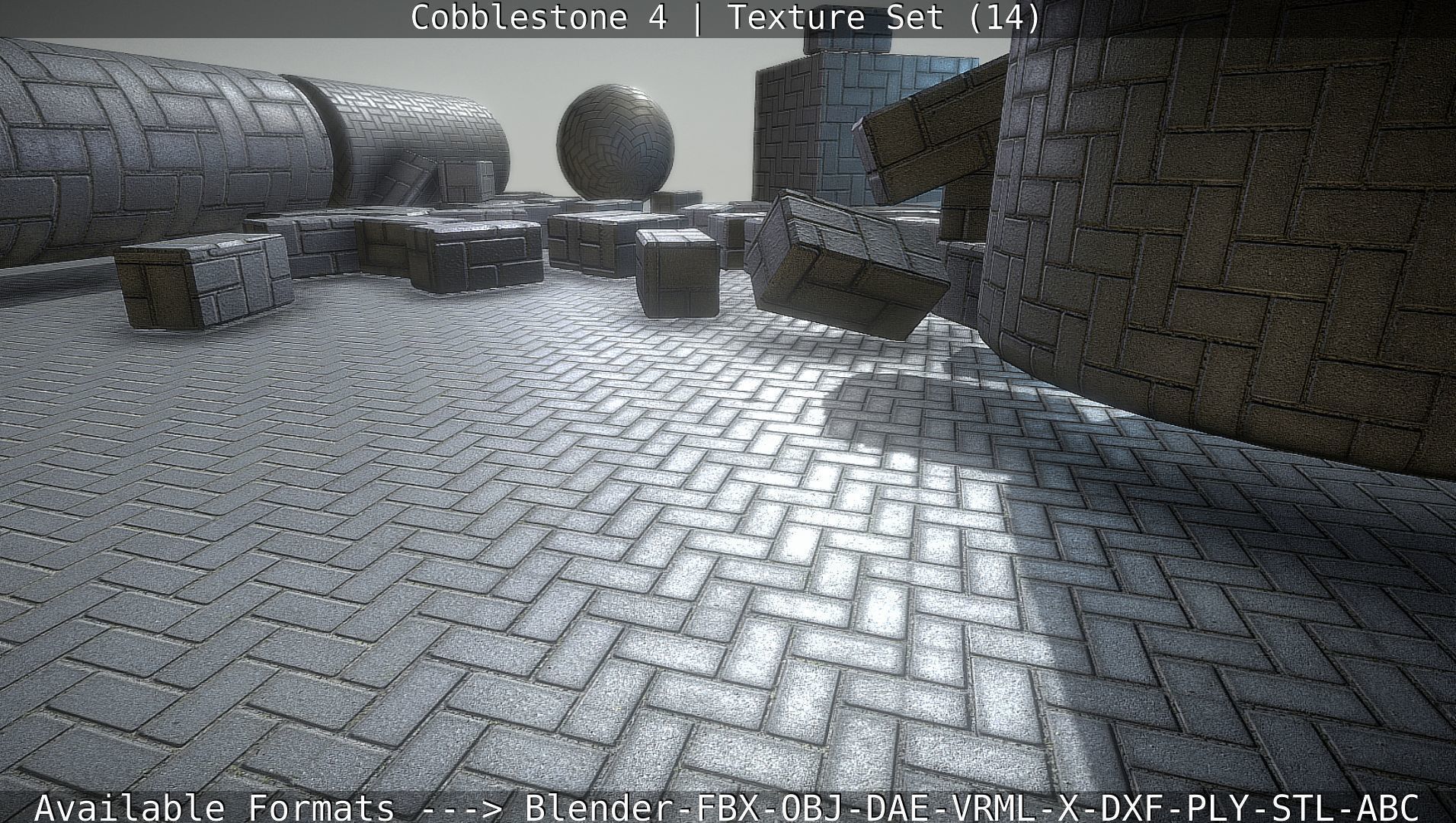 Cobblestone 4 -Texture Set 14 Texture_90