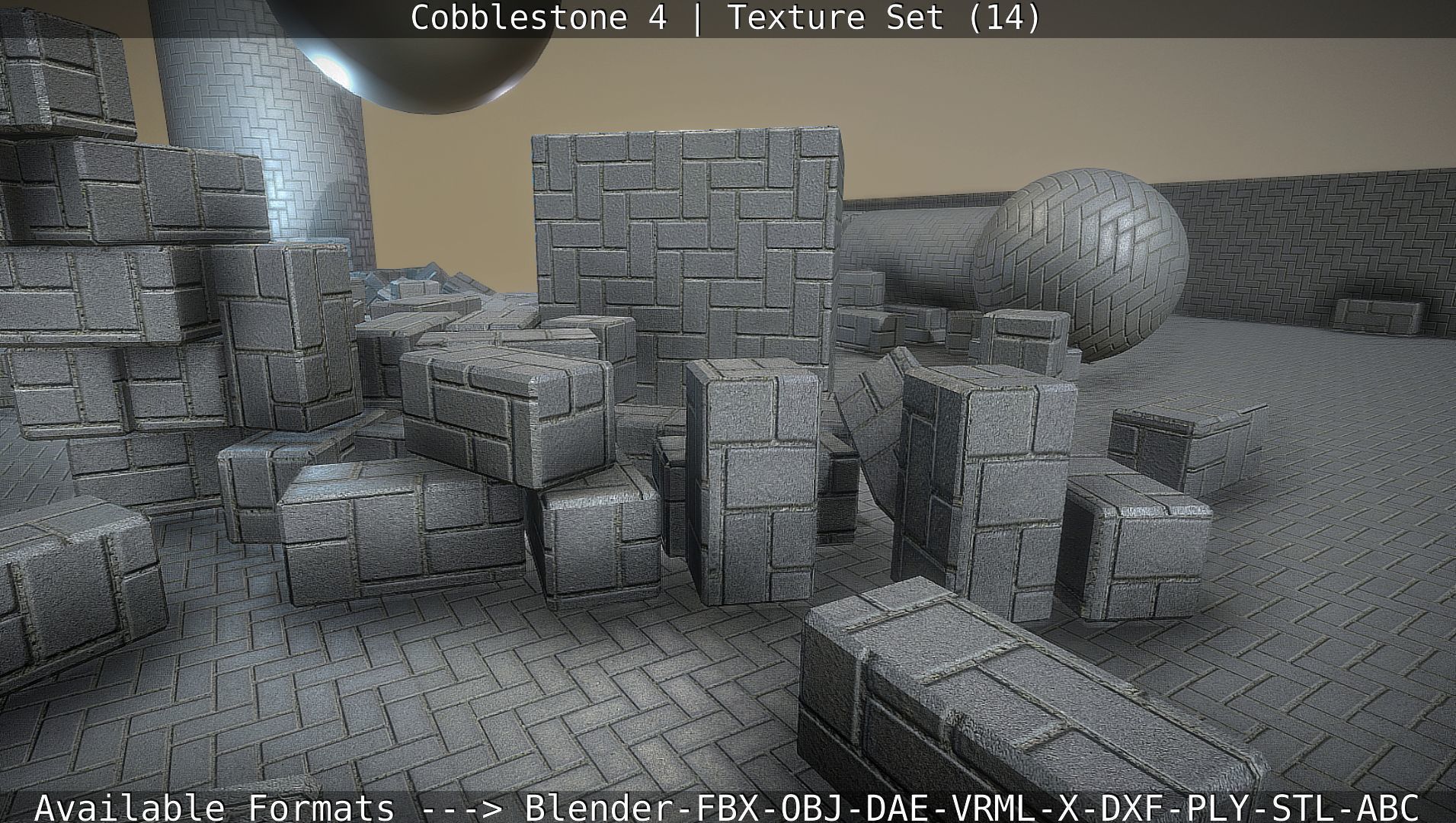 Cobblestone 4 -Texture Set 14 Texture_39