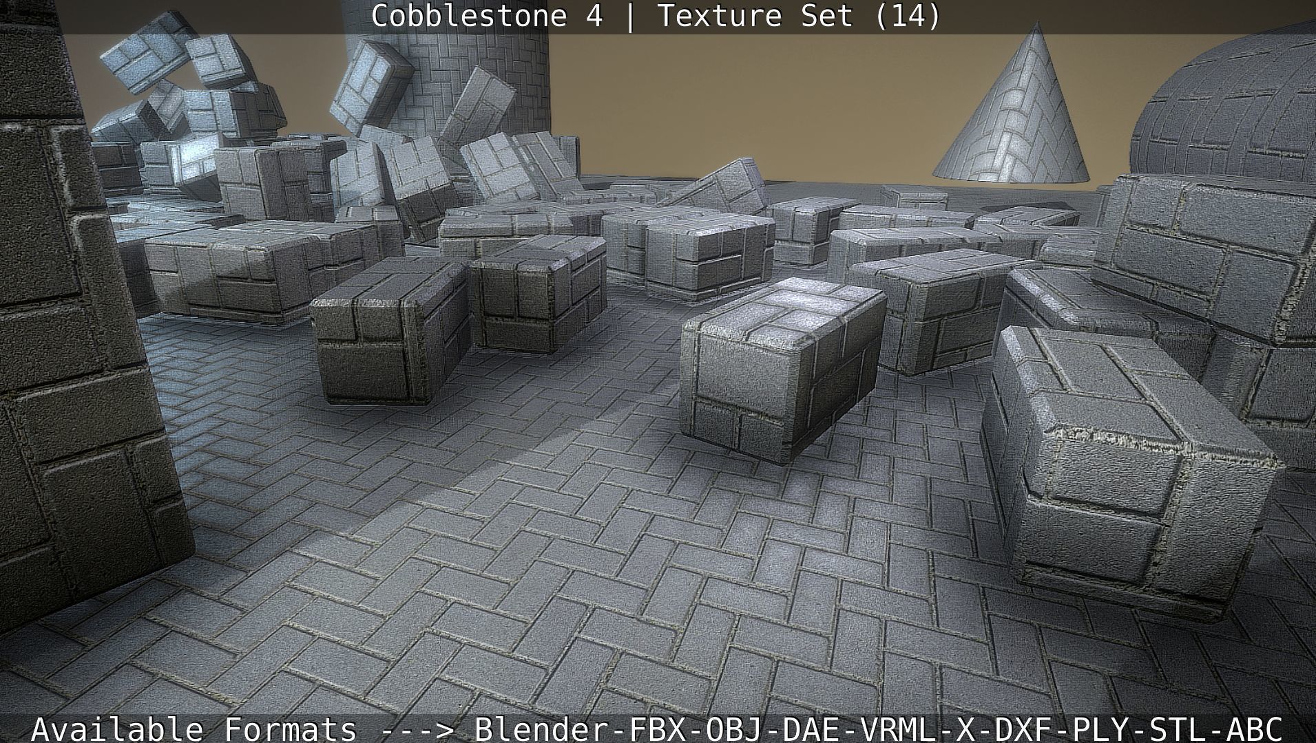 Cobblestone 4 -Texture Set 14 Texture_97