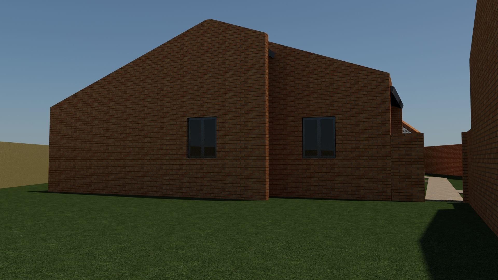 Architecture Exterior Home 1 3D model_8