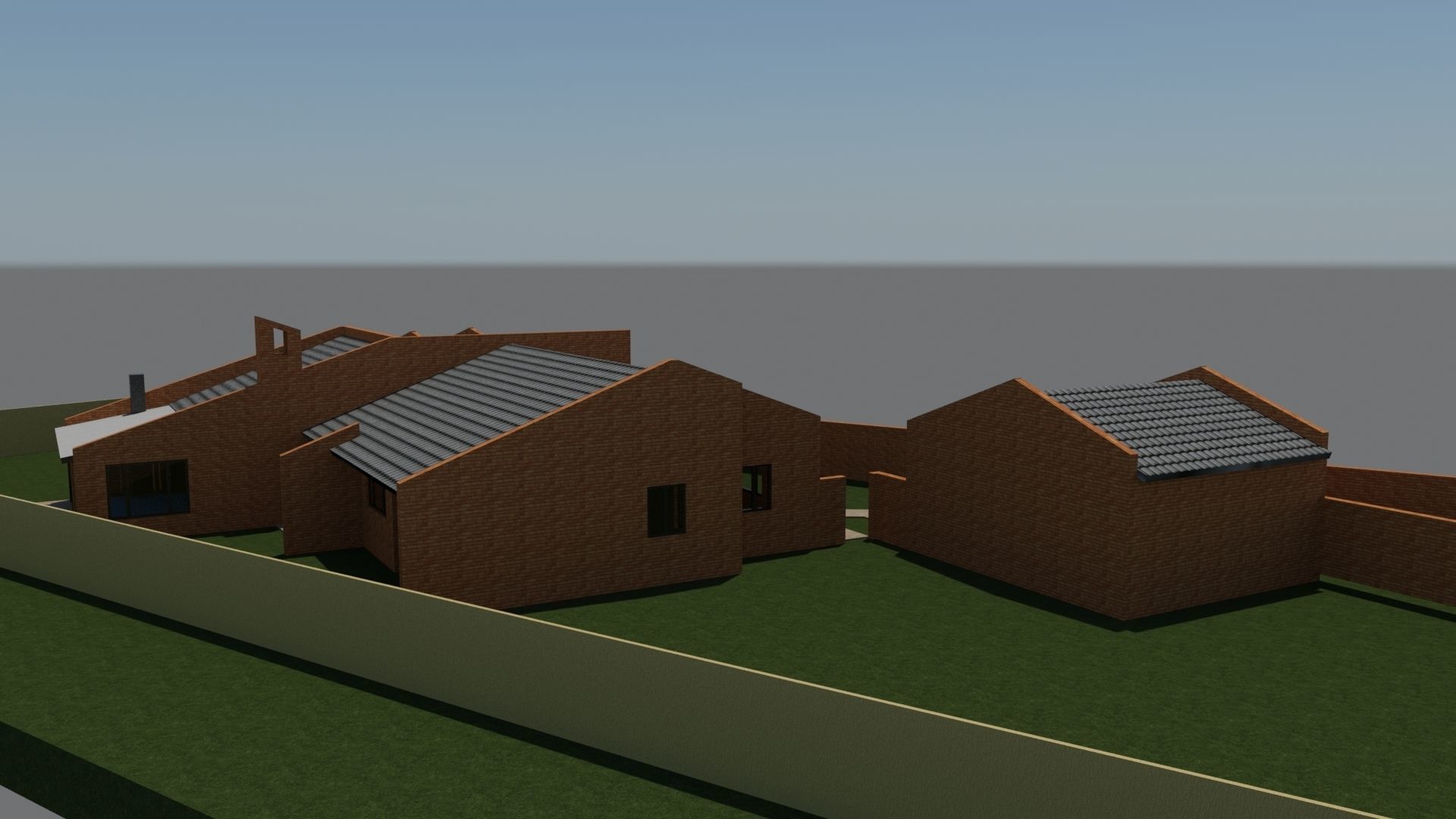 Architecture Exterior Home 1 3D model_6