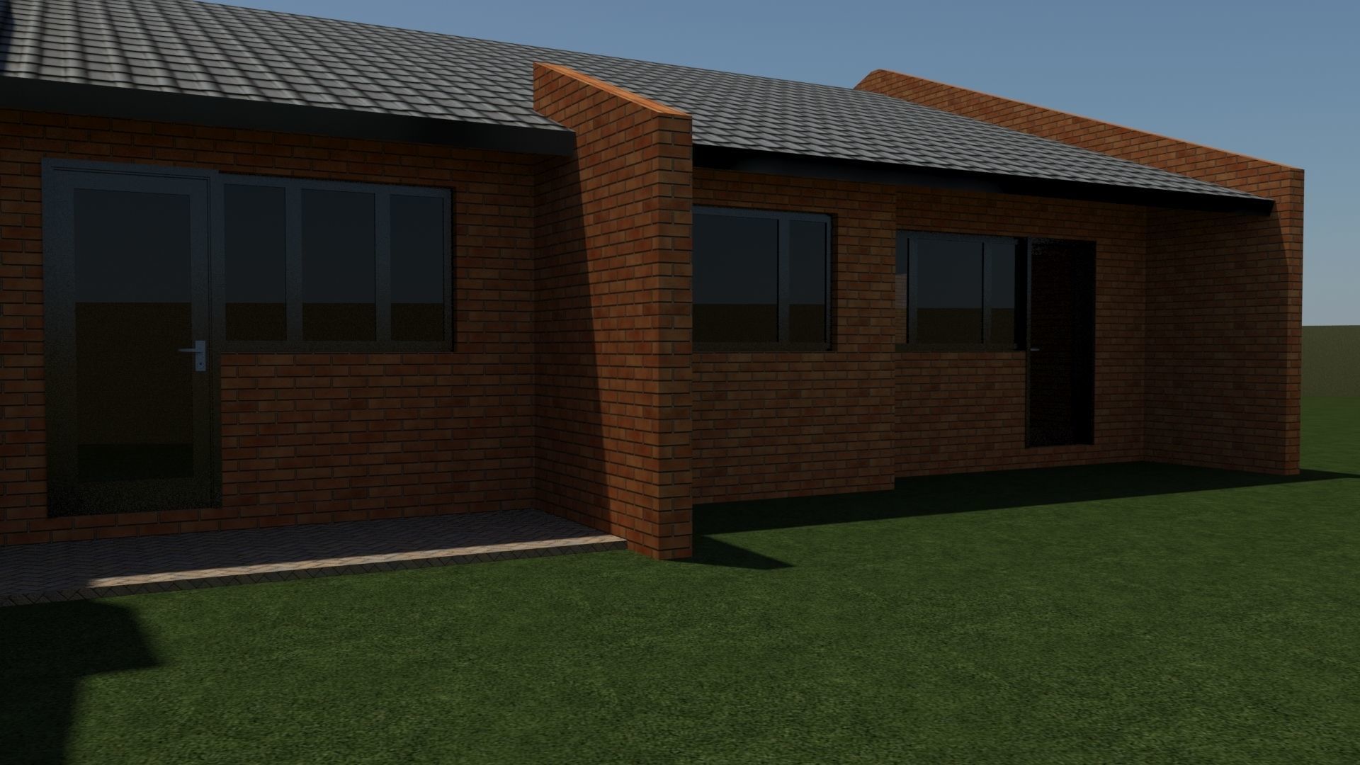 Architecture Exterior Home 1 3D model_7