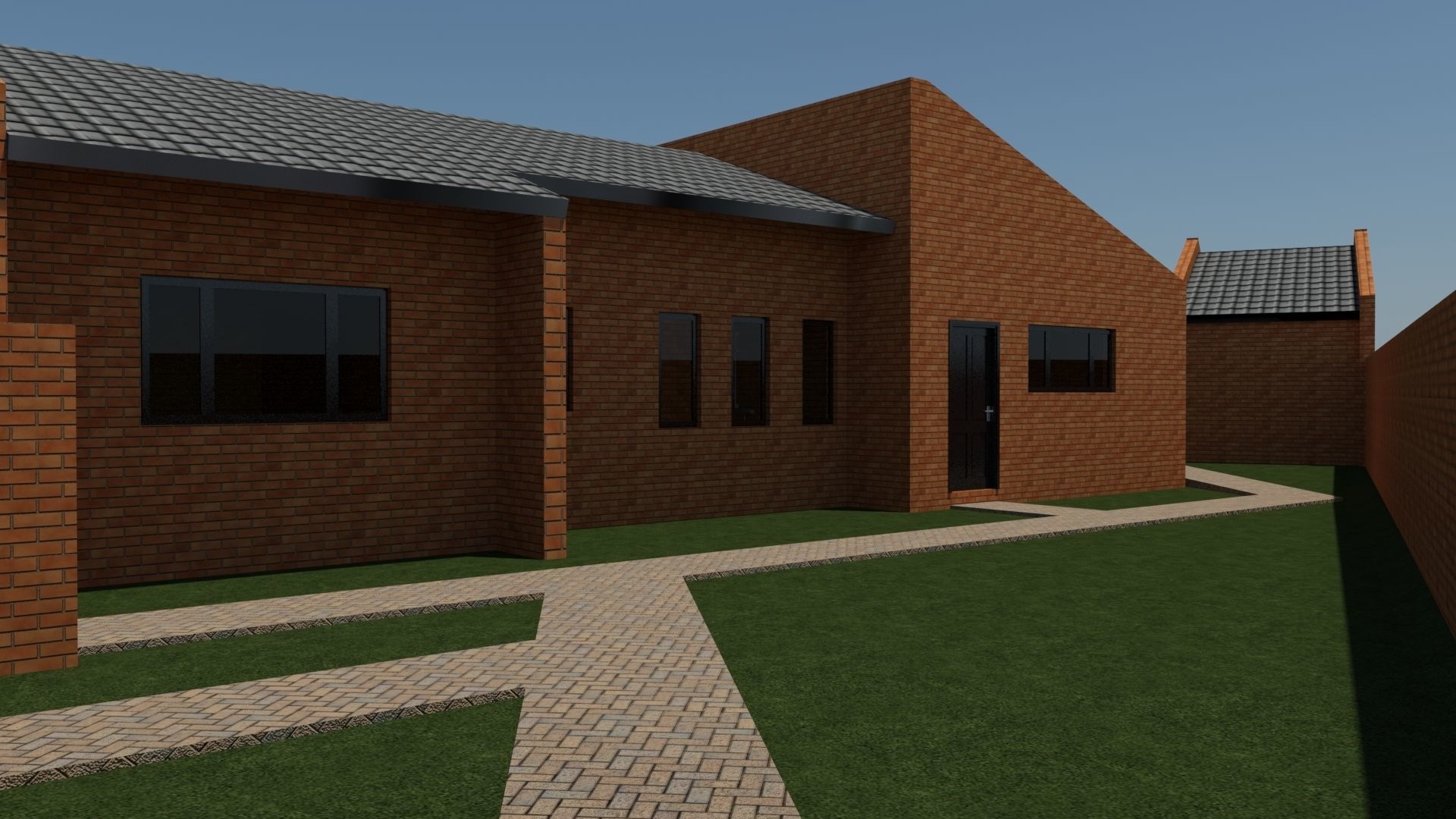 Architecture Exterior Home 1 3D model_3