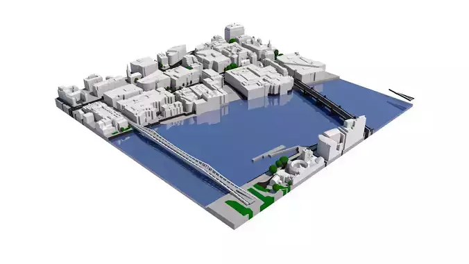London city tile Level 2 block TQ3280 North West