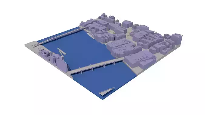 London city tile Level 2 block TQ3280 North West