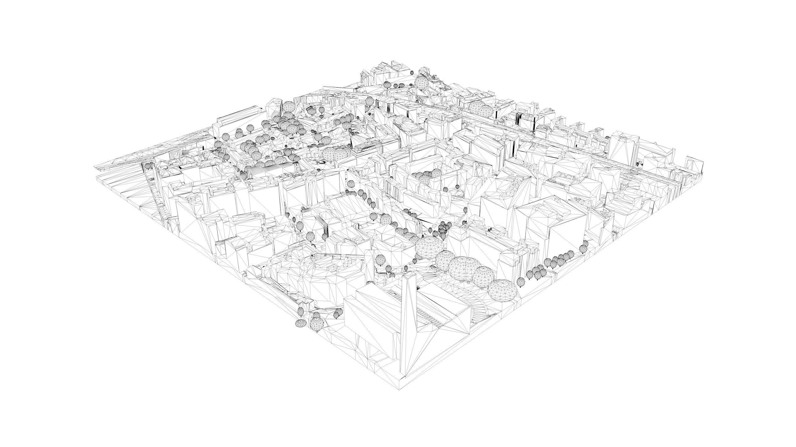 London city tile Level 2 block TQ3280 South West 3D model_11