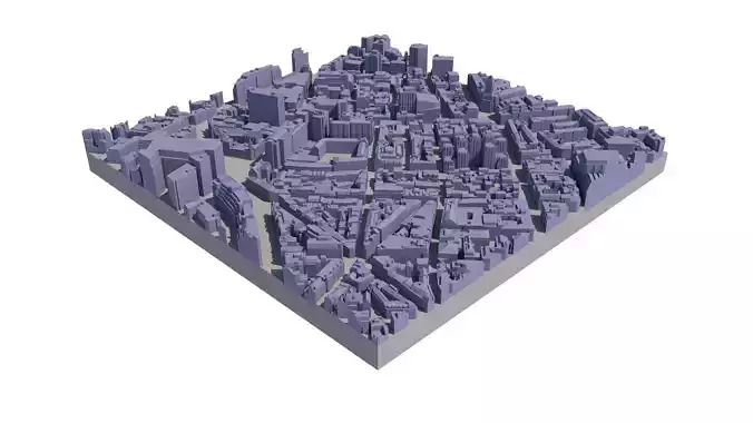 London city tile Level 2 block TQ3081 South West
