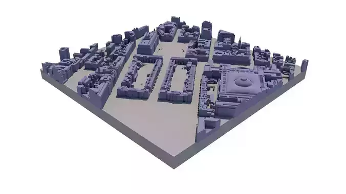 London city tile Level 2 block TQ3081 North West