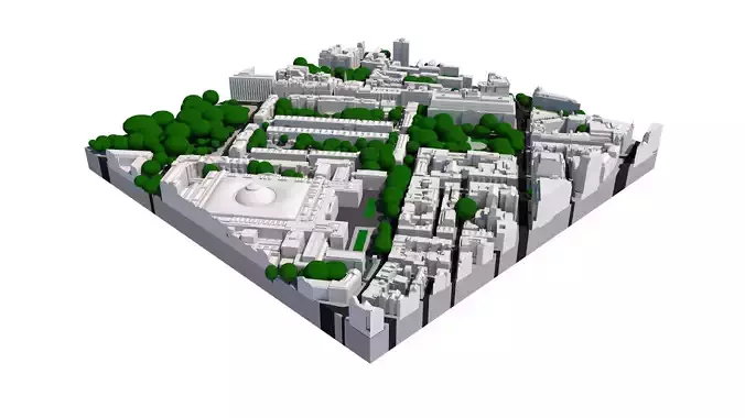 London city tile Level 2 block TQ3081 North West