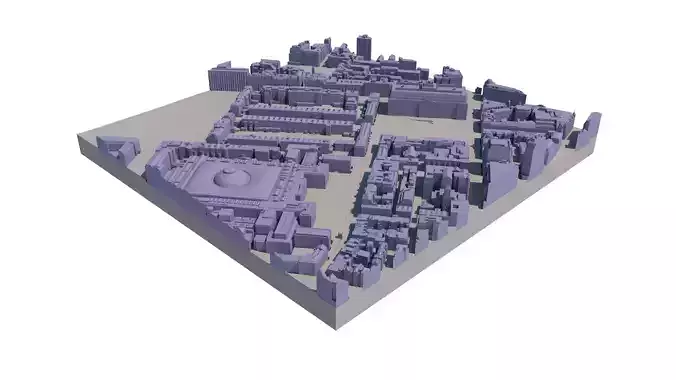 London city tile Level 2 block TQ3081 North West