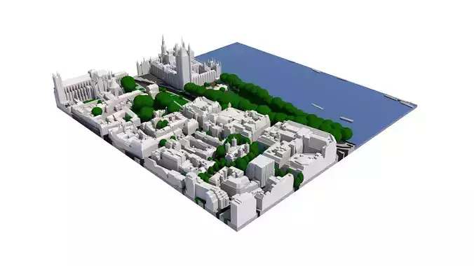 London city tile Level 2 block TQ3079 South West