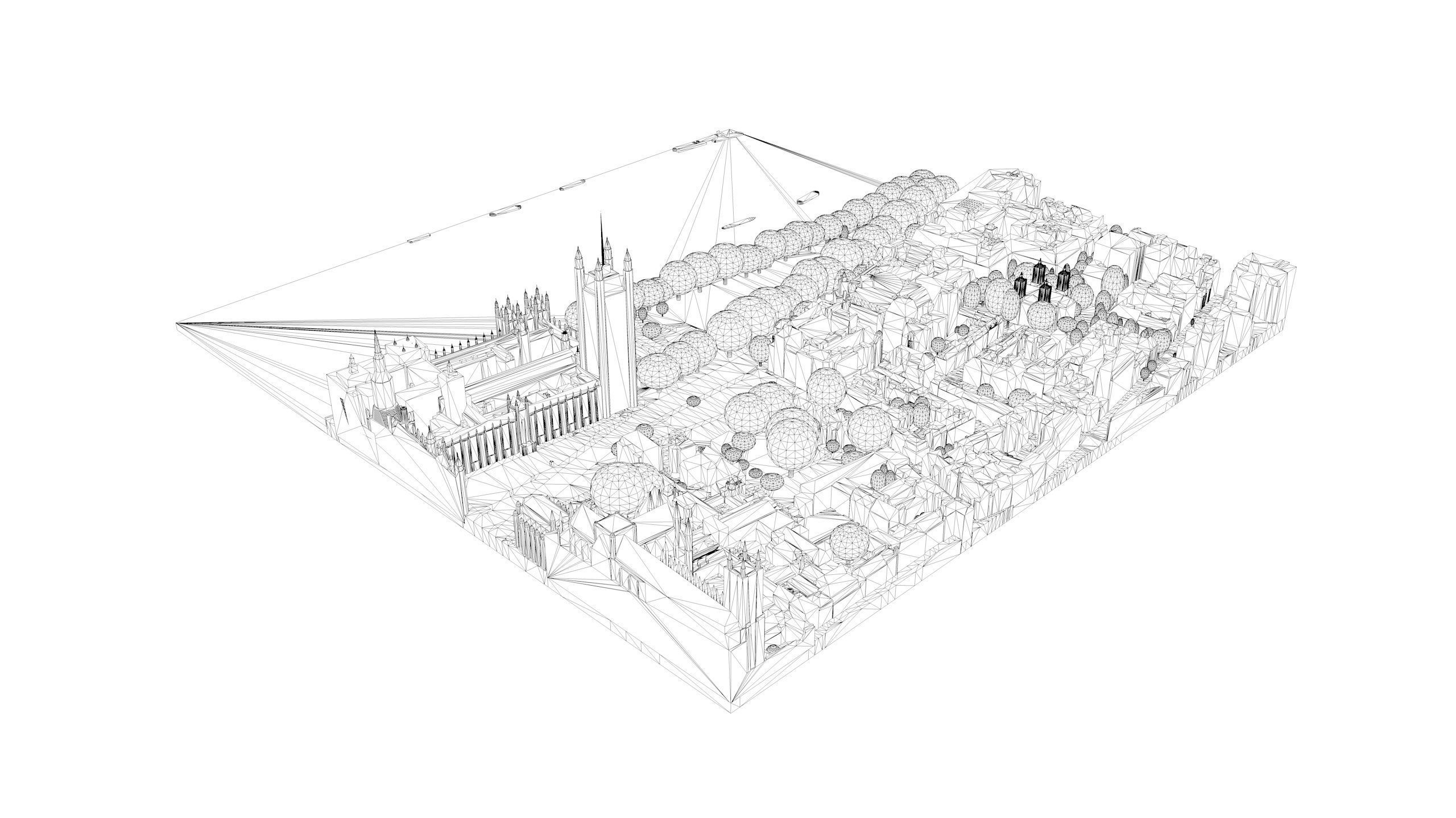 London city tile Level 2 block TQ3079 South West 3D model_11