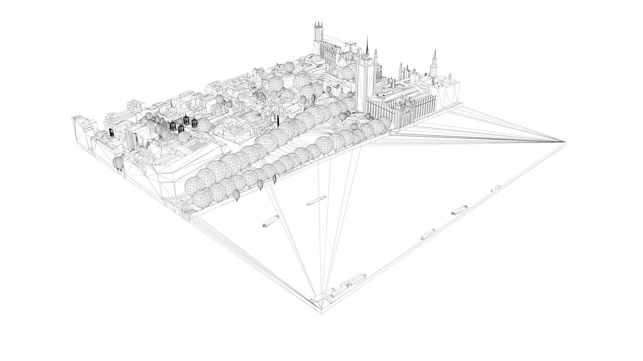 London city tile Level 2 block TQ3079 South West 3D model_5