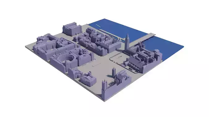 London city tile Level 2 block TQ3079 North West
