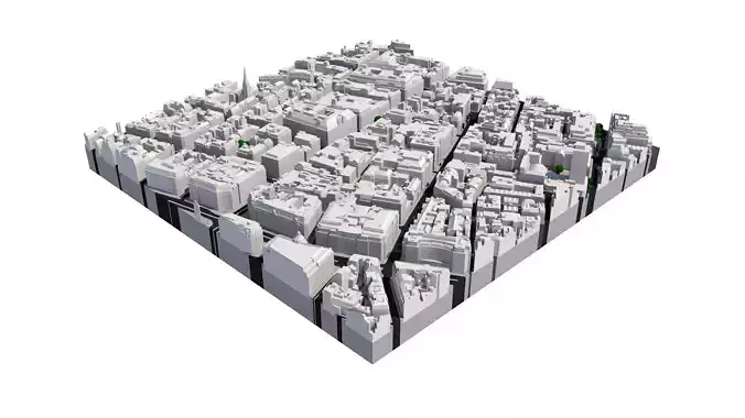 London city tile Level 2 block TQ2981 South West