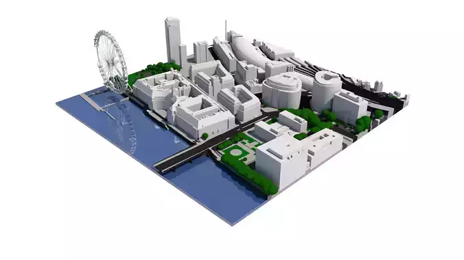 London city tile Level 2 block TQ3079 North East