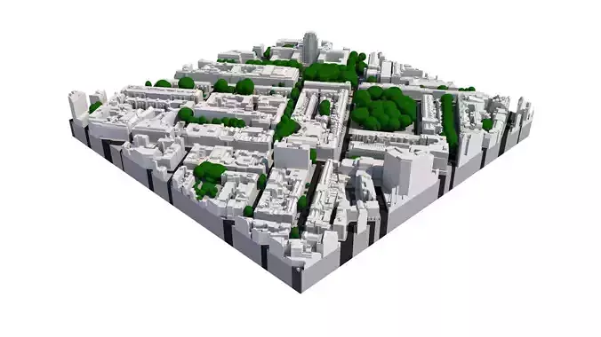 London city tile Level 2 block TQ2981 North East