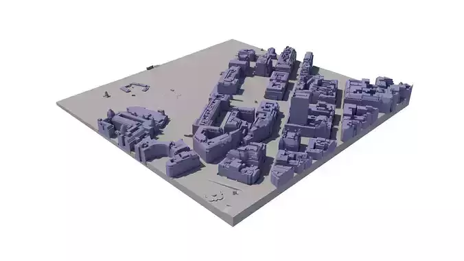 London city tile Level 2 block TQ2980 South East