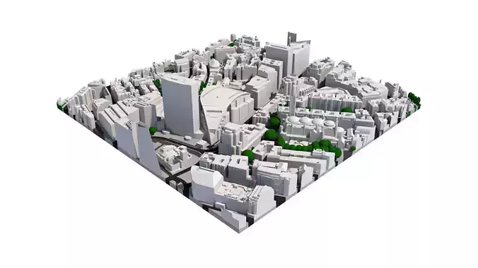 London city tile Level 2 block TQ2979 South West