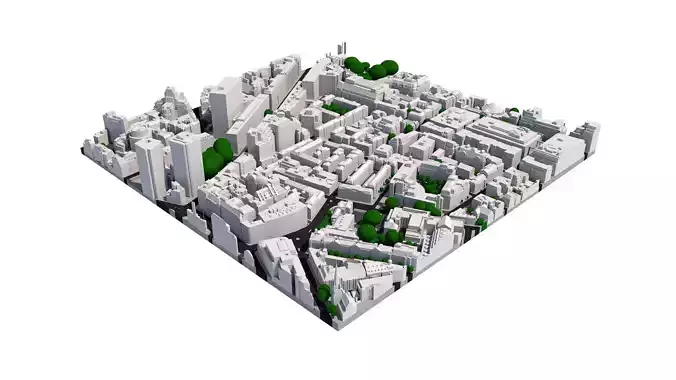 London city tile Level 2 block TQ2979 South East