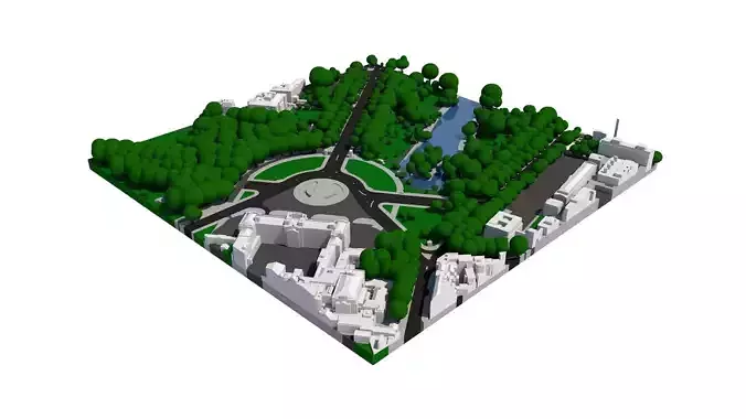 London city tile Level 2 block TQ2979 North West