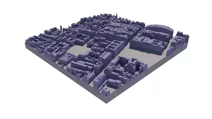 London city tile Level 2 block TQ2881 South West
