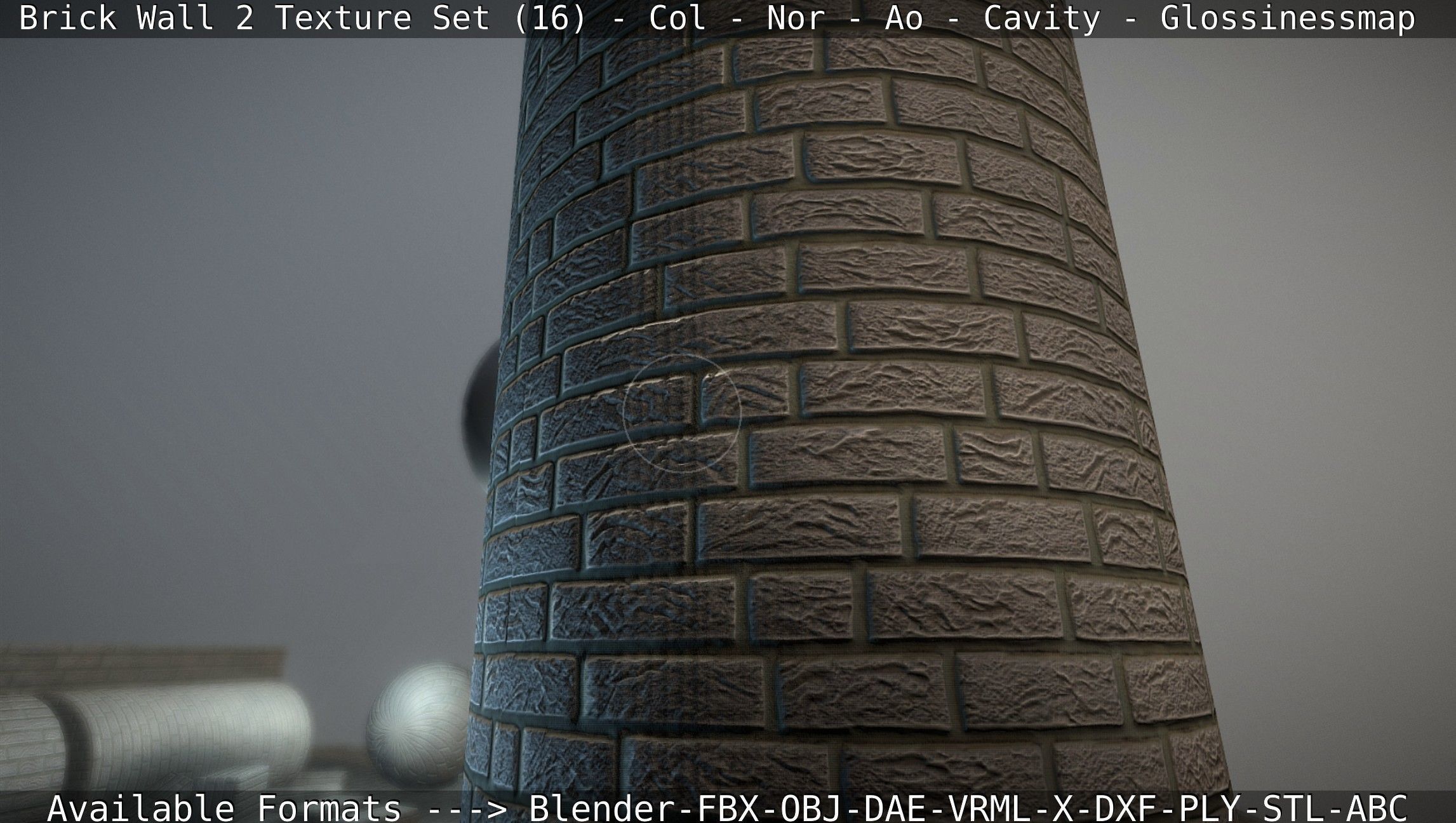 Brick Wall 2 - Texture Set 16 Texture_98