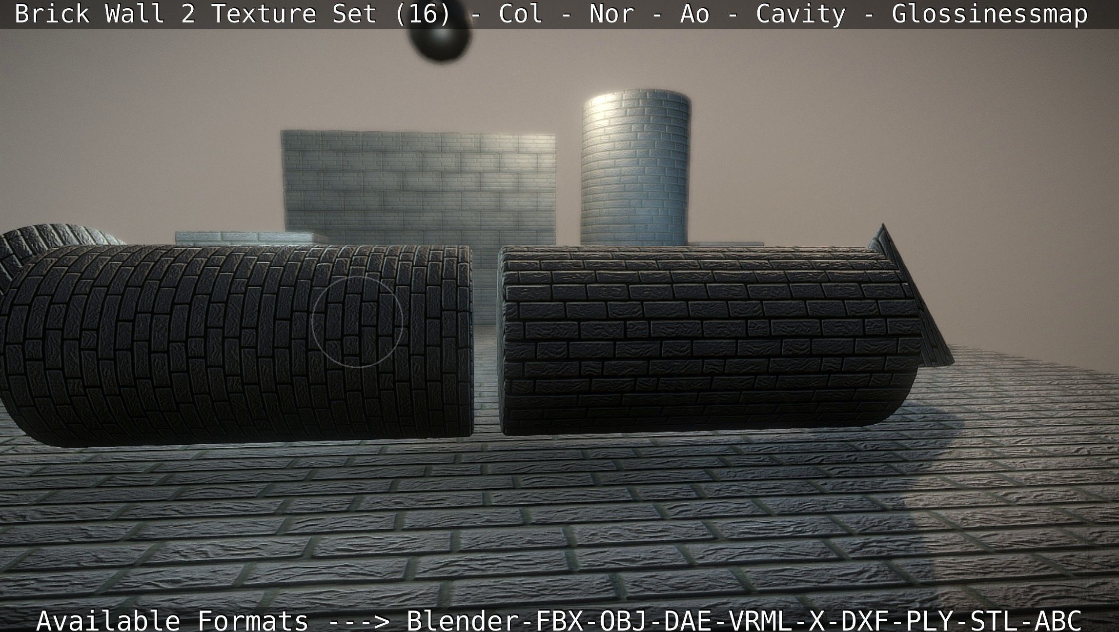 Brick Wall 2 - Texture Set 16 Texture_55