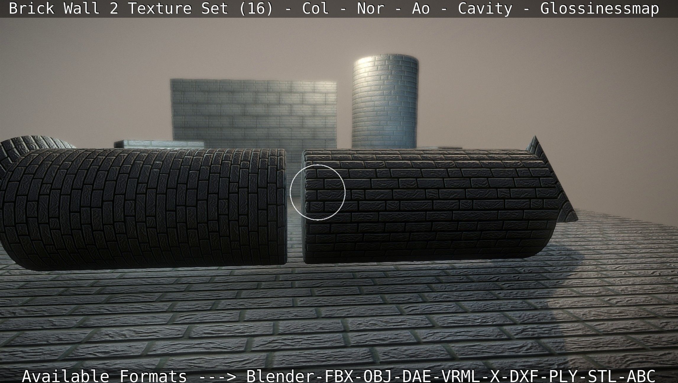 Brick Wall 2 - Texture Set 16 Texture_53