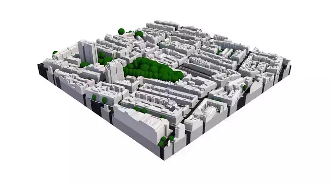 London city tile Level 2 block TQ2881 North West