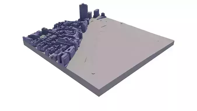 London city tile Level 2 block TQ2880 South West