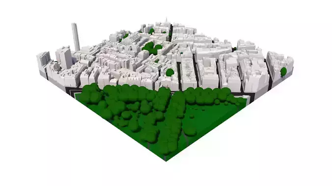 London city tile Level 2 block TQ2880 South East